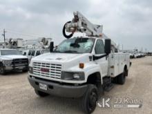 (Waxahachie, TX) Altec AT37G, Articulating & Telescopic Bucket Truck mounted behind cab on 2009 GMC