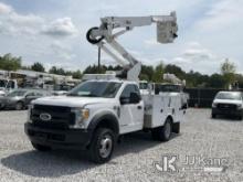 (Covington, LA) Altec AT37G, Articulating & Telescopic Bucket Truck mounted behind cab on 2017 Ford
