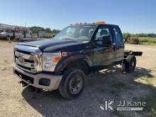 2011 Ford F350 4x4 Extended-Cab Pickup Truck No Crank With Jump, Condition Unknown, Rust, Body Damag