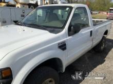 2008 Ford F250 4x4 Pickup Truck Not Running & Condition Unknown. Will Not Start