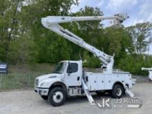 Altec AM55, Material Handling Bucket Truck rear mounted on 2017 Freightliner M2 106 4x4 Utility Truc