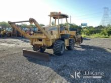 2011 Vermeer RT950 Rubber Tired Vibratory Cable Plow/Trencher Danella Unit) (Runs Moves & Operates