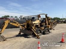 2013 Vermeer RTX550 Combo Trencher/Vibratory Cable Plow Runs, Moves, Operates, No Plow Blade