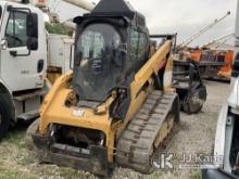 2014 Caterpillar 299DXHP Tracked Skid Steer Loader Not Running, Condition Unknown) (BUYER MUST LOAD