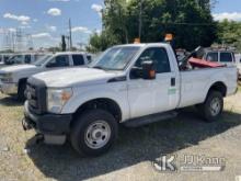 2013 Ford F350 4x4 Pickup Truck Runs & Moves, Body & Rust Damage, Plow Control In Office
