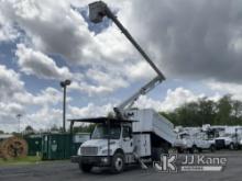 (Plains, PA) Altec LR7-56, Over-Center Bucket Truck mounted behind cab on 2016 Freightliner M2 106 C