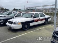 2006 Ford Crown Victoria Police Interceptor 4-Door Sedan Not Running, Condition Unknown) (Missing He
