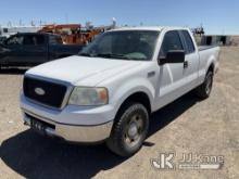 (Keenesburg, CO) 2008 Ford F150 4x4 Extended-Cab Pickup Truck Runs & Moves) (Runs Rough, Check Engin