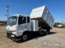(Phoenix, AZ) 2011 Nissan UD1800 Chipper Dump Truck Runs, Moves, Operates