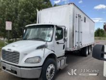 2012 Freightliner M2 Van Body Truck Not Running, Condition Unknown, No Power, Would Not Jump, Drives