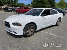 2012 Dodge Charger Police Package 4-Door Sedan Runs & Moves) (Jump to Start