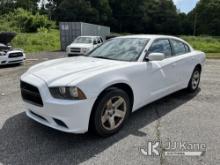 2013 Dodge Charger Police Package 4-Door Sedan, Former Police Cruiser Runs & Moves) (Jump to Start, 
