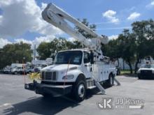 (Tampa, FL) Altec AA55, Material Handling Bucket rear mounted on 2018 Freightliner M2 106 4x4 Utilit
