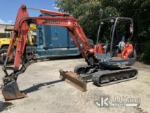 (Charlotte, NC) 2013 Kubota KX121-3ST Mini Hydraulic Excavator Runs, Moves & Operates