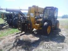 (Jamestown, TN) 1994 JCB 506B 6,000# Rough Terrain Telescopic Boom Forklift Not Running, Condition U