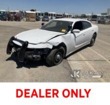 (Dixon, CA) 2020 Dodge Charger Police Package 4-Door Sedan Runs Does Not Move. Front Accident Damage