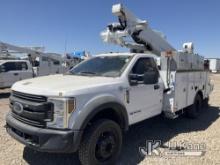 (Dixon, CA) Altec AT41M, Articulating & Telescopic Bucket Truck mounted behind cab on 2018 Ford F550