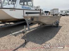 2002 Pacific Trailers Boat Trailer, Included with Boat 1432146 Road Worthy