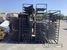 (Jurupa Valley, CA) 4 Cooling Racks (Used) NOTE: This unit is being sold AS IS/WHERE IS via Timed Au
