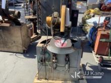 (Jurupa Valley, CA) 1 Everett Industries Abrasive Chopsaw (Used) NOTE: This unit is being sold AS IS
