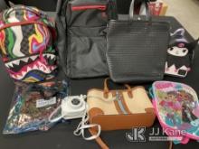 (Jurupa Valley, CA) Bags / Backpacks (Used) NOTE: This unit is being sold AS IS/WHERE IS via Timed A