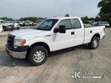 2014 Ford F150 4x4 Extended-Cab Pickup Truck Runs & Moves) (Engine Noisy On Start Up, Check Engine L