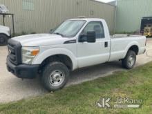 2015 Ford F250 4x4 Pickup Truck Runs, Moves, Rough Idle, Airbag Light On, Seller States-Only firing 