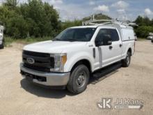 2017 Ford F250 Crew-Cab Pickup Truck, Dealer Only Runs, Moves) (Vehicle Was In A Side Swipe Accident