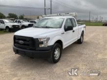 2017 Ford F150 4x4 Extended-Cab Pickup Truck Runs & Moves) (Jump To Start, Cracked Windshield, Check