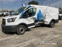 2016 Ford Transit 350 Van Cargo Van DEALER ONLY, Wrecked, Air Bags Deployed, Runs, Moves, Rough Idle