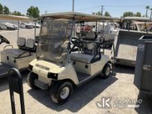 2003 Club Car Golf Cart 4 Seat Not Running, True Hours Unknown, Missing Battery