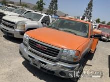 2007 GMC Sierra 3500HD Cab & Chassis Runs & Moves