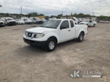 2016 Nissan Frontier Extended-Cab Pickup Truck Runs & Moves, Check Engine light On, Body & Rust Dama