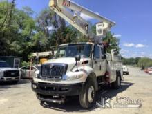 Altec L44E, Over-Center Bucket Truck mounted on 2013 International 4400 Utility Truck Runs, Moves & 