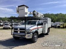 Terex LT40, Articulating & Telescopic Bucket Truck mounted on 2013 RAM 5500 4x4 Service Truck Runs &