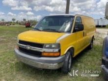 2013 Chevrolet Express G2500 Cargo Van Wrecked, Not Running Condition Unknown) (FL Residents Purchas