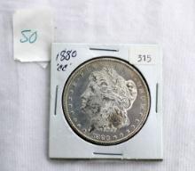 1880 CC Morgan Silver Dollars