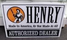 Henry Dealer Sign