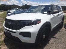 7-06119 (Cars-SUV 4D)  Seller: Gov-Hillsborough County Sheriffs 2021 FORD EXPLOR