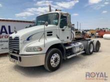 2008 Mack CXU613 Wet Kit Daycab T/A Truck Tractor