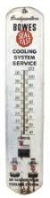 Petroliana Bowes Seal Fast Thermometer, diecut steel, Good+ working cond, 3