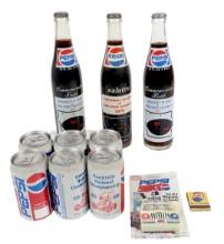 Pepsi-cola Collectibles, 1977 Commemorative Iowa Football Bottles, Knoxvill