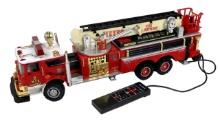 Toy Fire Engine, Battery-operated Remote Control Mfgd By New Bright, G+ Unt