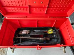 Toolbox with contacts.