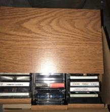 assorted lot of cassettes