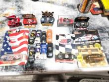 lot of 16 One sixty fourth scale nascars