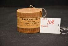 Vintage 2 Oz. Barbour's Shoe Thread; NOS
