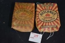 Pair of Unopened Bags of Beechnut Chewing Tobacco