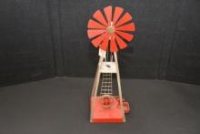 Unmarked Structo Belt-Pulley Windmill; 21" Tall