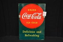 1989 Coca-Cola Company Tin Sign; 17-1/2"x12"